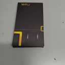 WRJ Case for Samsung Galaxy S25 Ultra, Translucent Magnetic Phone Case for Women Men [Compatible with Magsafe] Slim Anti-Fingerprints Shockproof Protective Cover with Screen Protector-Black