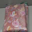 Organic Incontinence Pad for Period - Waterproof Protectors - Reusable Washable Pee Pad - Fits Twin to Full Size Beds - 100% Organic Viscose Derived from Bamboo - 34" x 52" Dark Flower