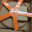 55 Gallon Drum Dolly, Heavy Duty 1250Lbs Load Capacity, Barrel Dolly Cart, Steel Frame with 5 Swivel Casters for Warehouse Drum Handling, 2pcs