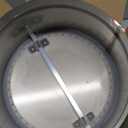 8" Motorized Duct Damper,On/Off Backdraft Damper Control, Stainless Steel Airflow Control Damper for HVAC System, 24V AC