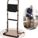 SPECILITE Stand Assist Aid for Elderly, 500Lbs Weight Capacity, 32.9'' - 35.8'' Height Adjustable Aluminum Alloy Mobility Aid, Couch Support & Walkers for Seniors, Handicaps