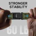 Bandletic Sport Band Compatible with Fitbit Charge 6/5 Bands for Men and Women, Rugged Soft Nylon Wristbands Replacement Straps with Magnetic Fidlock V-Buckle for Fitbit Charge 5/6 Fitness Tracker,  Medium(6.5"-7.1")