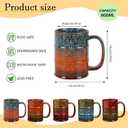 Coffee Mug,20 Oz Coffee Cups Ceramic Tea Cup Large Coffee Mug for Office and Home - Dishwasher and Microwave Safe Novelty Coffee Mugs, 1pcs. (multicolour-4pcs)
