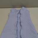 Yoofoss Baby Sleep Sack 12-18 Months TOG 2.5 Winter Baby Wearable Blanket, 100% Organic Cotton Toddler Sleeping Sack 2-Way Zipper Warm Quilted Sleep Sack (Large, Blue)