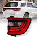 FIONE RH Outer Tail Lights Compatible with Dodge Durango 2014-2020 Rear Tail Light Brake Lamp Assembly Right Passenger Side RH 68155948AC 68272126AA