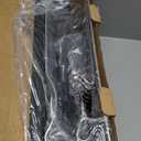 Urackify Stainless Steel Dish Drying Rack - Large Capacity Kitchen Counter Organizer with Drain Board, Utensil Holder & Detachable Cup Shelf, Surgical-Grade Rust-Proof Dish Drainer, Easy Assembly (Black)