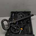 Collapsible Foldable Wagon with Wheels Heavy Duty Folding Wagons Carts 360LBS Weight Capacity Portable All Terrain Utility Wagon Cart for Groceries Sports Garden Shopping Camping Beach