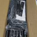 Wedding Sign Holder, Adjustable Welcome to Our Wedding Sign Stand W/Design Bundle & Leather Sign Hanging Straps, Heavy Duty Easel Stand for Sign, Wedding Seating Chart Stand, Easel for Display (Black)
