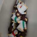 Mini Jesus Figures, Set of 30pcs Action Figures Little Jesus Figures, Tiny Jesus Figures to Hide and Seek Religious Gifts for Easter Egg Stuffers (Mix)