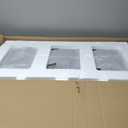 TROPOW 3 Compartment Can, Soft-Close Lid and Removable Inner Rubbish Bin, Stainless Steel Garbage Can for Kitchen, Home Office, Living Room, Bedroom5.3 Gallon/60L (Large, Upgraded Sliver)