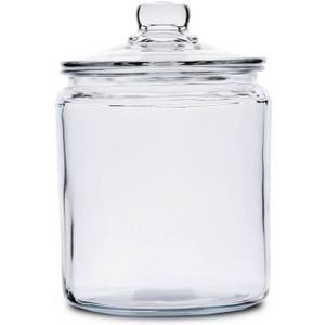 Anchor Hocking Heritage Hill Canister, Glass, 1/2-Gallon