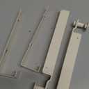 Over The Door Drying Rack, 2 Pack Foldable Over The Door Hooks Hanger for Laundry Clothes Heavy Duty Door Organizer Rack Coat Towels Hanging Storage for Bedroom Bathroom Kitchen (Milky White)