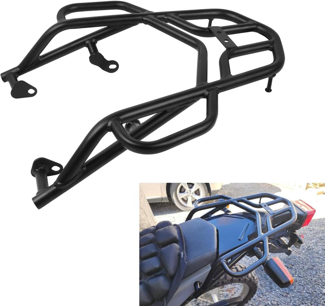 Motorcycle Rear Luggage Rack Replacement for Yamaha XT250 2008-2026 Tail Luggage Rack Cargo Storage Carrier(Black)