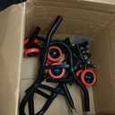 Motorcycle Stands Front Rear, 850lbs Front and Rear Combo Stand Lift with 4 Types of Adapters, Universal Motorcycle Paddock Stands Wheel Lift Stands for Parking, Maintenance, Cleaning