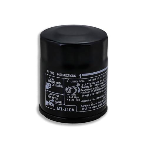 M1-110A Extended Performance Oil Filter Compatible with Nissan Honda Mazda Infiniti Kia Acura Replaces M1-110 (1 pcs)
