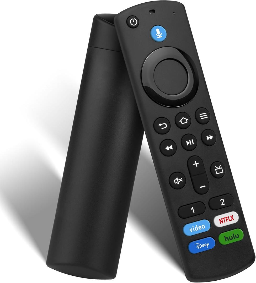 Replacement Voice Remote for Fire Smart Stick 4K,TVs Stick(2nd/3rd Gen),Lite,TV Cube(1st/2nd/3rd Gen),for Insignia/Pioneer/3rd Gen Smart TV