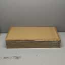 ChooChoo Farmhouse End Table Set of 2, Rustic Vintage Narrow End Side Table with Storage Shelf for Small Spaces, Nightstand Sofa Table for Living Room, Bedroom White