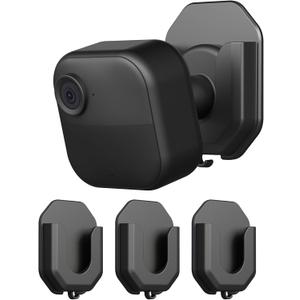 Blink Camera No Drill No Screws Wall Mount Bracket Compatible with Blink Outdoor 4 and Outdoor 2K+/ Blink Mini 2K+ and Mini 2 Camera Adhesive Mount for Blink Series3 Pack