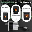 SRV7000-670 Auger Feed Motor, Fit for Pelpro PP70, PP130, PP150, PP60, PPC90, TSC90 & Pleasant Hearth PH35PS Pellet Stove - Replace 2RPM Synchronous Heatilator Feed Motor 120V 60Hz