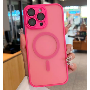Iphone Magsafe Case for iPhone 15Pro Max, Hot Pink