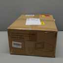 Kuject XX-Large Shoe Storage Boxes Organizers Clear Plastic Stackable 12 Pack, Shoe Rack & Holder Substitute, Sneaker Containers, Shoe Storage Organizer Bins for Closet, Under Bed, Black(No Fold Line)