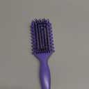 Curly Hair Brush Candybrush Curl Defining Brush for Detangling Shaping and Defining Curls for Women, Men, Wet & Dry Hair (Purple)