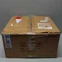 Rolling Stool with Backrest Low Height Rolling Stool with PU Leather, Roller Stool Chair, Roller Seats for Home, Office, Garage, Shop, Library (2"h Casters)