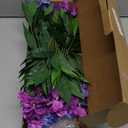Hommyea Artificial Fake Flowers for Outdoor, 6 Bundles UV Resistant Faux Plants Decoration Silk Flowers No Fade Plastic Flowers for Outside Planters Home Porch Patio Yard Garden Decor
