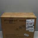 4 Light Bathroom Vanity Light, Oil Rubbed Bronze Bathroom Light Fixtures Over Mirror, Farmhouse Vanity Light with Clear Glass Shade