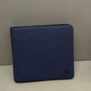 Rayvol Trading Card Binder, 12 Pocket Fit 1800 Cards - Metal D-Ring Card Holder with 75 Double-Sided Clear Pages, Top-Loading Collectors Album -Midnight Blue