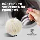 2 x 12 PCS Pet Hair Remover for Laundry, Reusable Hair Catcher,Pet Hair Remover Balls for Washing Machine Reusable Hair Catcher for Dogs and Cats