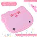 Women Calculators,Desktop Calculator 12 Digit with Large LCD Display and Sensitive Button, Solar and Battery Dual Power, Standard Function for Office, Home, School (Pink+Pink)