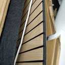 4-Pack Peel & Stick Acoustic Wood Slat Wall Panels, 4pcs - 47.2" x 23.6"