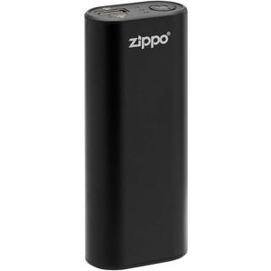 Zippo Silver Heat Bank 6 Rechargeable Hand Warmer (Black)