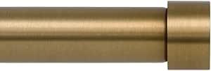 Ivilon Drapery Window Curtain Rod - End Cap Style Design 1 Inch Pole. 28 to 48 Inch Color