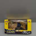 SHINESIGNAL Forklift Construction Toys, Die-cast Scale All Metal Mini Construction Vehicle Fork Truck, Collection Forklift Desk Decoration Toy Gift for Kids Adult-Yellow