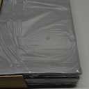 BigPonPon 4 Pack Bed Sheet Organizers And Storage, Foldable Sheet Organizer For Linen Closet(Super King Size), Linen Bedding Storage Box With Leather Handle For Bedsheets, Flannel Blankets, Thin Quilts, Gray