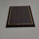 8.5x11 Diploma Frame Real Wood with Gold Trim, Mahogany Frame with Real Glass