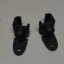 KEMIMOTO 2PCS UTV Whip Light Mounts Flag Pole Mounts Light Bar Brackets CB Antenna, Compatible with Polaris Ranger General Can-Am Defender Commander Maverick Sport Trail Pro-Fit Cage, Black