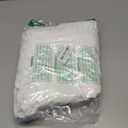 Queen's House Luxury Lace White Euro Shams Pillow Covers 18x18 Set of 2-M