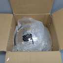 Youdepot Disco Ball 12-Inch  Large Mirror Ball Hanging Party Decor for Weddings, Events, and Dance Parties