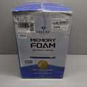 3 Inch Gel Memory Foam Mattress Topper Full Size High Density Cooling Pad Pressure Relief Bed Topper (with Removable & Washable Bamboo Cover)