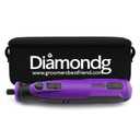 Diamondg Cordless Dog Nail Grinder with Quiet Sound & LED Tip for Large & Small Dogs, 4hrs. Runtime - Electric Dog Nail Trimmer, Heavy Duty Rotary Tool Alternative to Toenail Clippers & Filers
