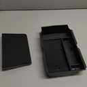 YPHUIKI 2PCS Center Console Organizer Compatible with Honda CRV 2023 2024 2025 2026 Accessories CR-V Hybrid Sport Armrest Storage Box Organizer Tray ABS Material