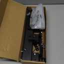 WALI Projector Mount Ceiling/Wall - Universal 3-in-1 Bracket with Extension Pole, Height Adjustable Holder for LCD/DLP Projectors, Supports up to 44lbs (PM-003-B), Black (Medium)