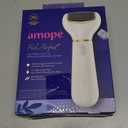 Amop Pedi Perfect Electric Callus Remover Foot File w/ Diamond Crystals, Pedicure Tool for Feet, Removes Hard & Dead Skin, Feet Scrubber & Buffer, Splashproof, w/ Extra Coarse Roller Head, 1 Count