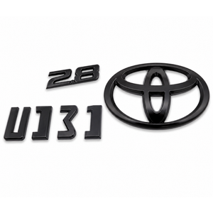 Blackout Emblem Overlays 7Pcs Compatible with SE1 ABS Plastic Badge Emblems Overlay with Strong Adhesive 26013102 Matte Black