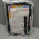 SEYMAC stock Case for Samsung Galaxy Tab S10 Plus/ S9 FE Plus/ S9 Plus 5G Tablet 12.4'' Case with Screen Protector Pencil Holder [360 Rotating Hand Strap] &Stand, Drop-Proof, Black1