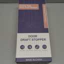 MAGZO Door Draft Stopper, 36 Inch Adjustable Under Door Gap Filler, Fits 30'' - 36'' Bottom Widths, Seals Gaps up to 1.7", Soundproof Sweep Blocks Air, Noise, Light, Dust- Grey