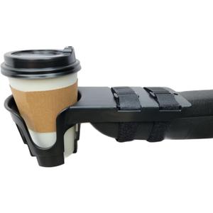 Nearly Universal OH - Wheelchair Cup Holder, Cup Holder for Electric Wheelchair and Mobility Scooter, Black (1 Count (Pack of 1))